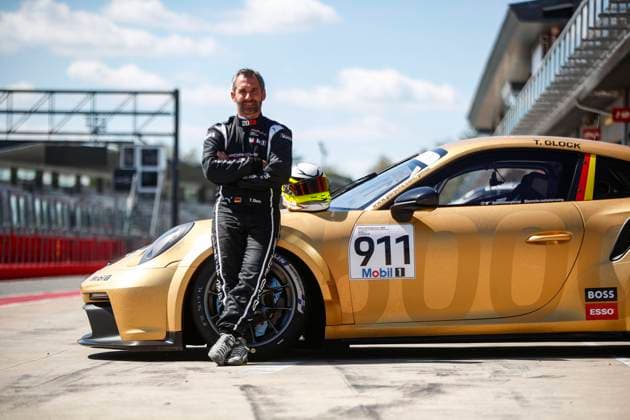 Sport Themen der Woche KW14 Sport Bilder des Tages Porsche 911 GT3 Cup, Timo Glock (D), Porsche AG () Imola Italy *** Porsche 911 GT3 Cup, Timo Glock D , Porsche AG Imola Italy