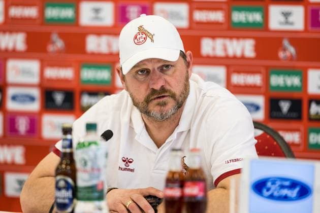 Sport Themen der Woche KW14 1. FC Koeln Pressekonferenz Steffen Baumgart (Trainer 1. FC Koeln) Pressekonferenz 1. FC Koeln; Geissbockheim, 06.04.2023 *** 1 FC Koeln press conference Steffen Baumgart coach 1 FC Koeln press conference 1 FC Koeln Geissbockheim, 06 04 2023 Copyright: xBEAUTIFULxSPORTS Wunderlx