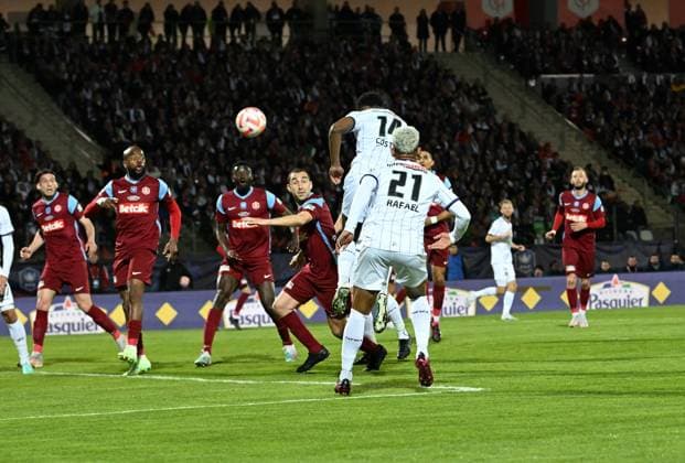 Logan Costa (toulouse) FOOTBALL: FC Annecy vs Toulouse FC - 1 2 Coupe de France - 06 04 2023 FredericChambert Panoramic 