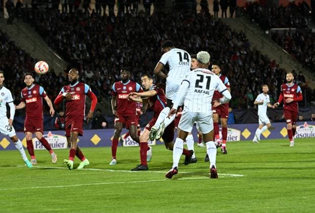 Logan Costa (toulouse) FOOTBALL: FC Annecy vs Toulouse FC - 1 2 Coupe de France - 06 04 2023 FredericChambert Panoramic 