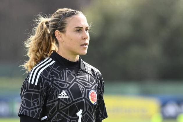 Catalina Perez of Colombia Women during the International Friendly, Länderspiel, Nationalmannschaft Match between Italy Women and Colombia Women at the Stadio Tre Fontane on 11th of April, 2023 in Rome, Italy.  Copyright: xDomenicoxCippitelli LiveMediax x xLivexMediax 0 IPA_IPA37245198