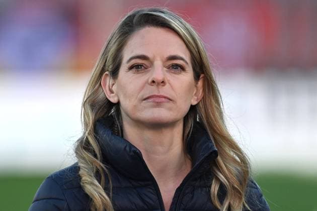 Nia KUENZER Einzelbild,angeschnittenes Einzelmotiv,Portraet,Portrait,Porträt. Fussball Laenderspiel Frauen Deutschland (GER) - Brasilien (BRA) 1-2 am 11.04.2023,Max Morlock Stadion in Nuernberg.