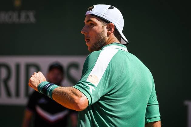 Sport Themen der Woche KW15 April 13, 2023, Roquebrune-Cap-Martin, France, France: Jan-Lennard STRUFF of Germany celebrates his point during the Day five of Rolex Monte-Carlo Masters 2023, ATP, Tennis Herren Masters 1000 tennis tournament at Monte-Carlo Country Club on April 13, 2023 in Roquebrune-Cap-Martin, France. Roquebrune-Cap-Martin France - ZUMAm308 20230413_zsp_m308_005 Copyright: xMatthieuxMirvillex