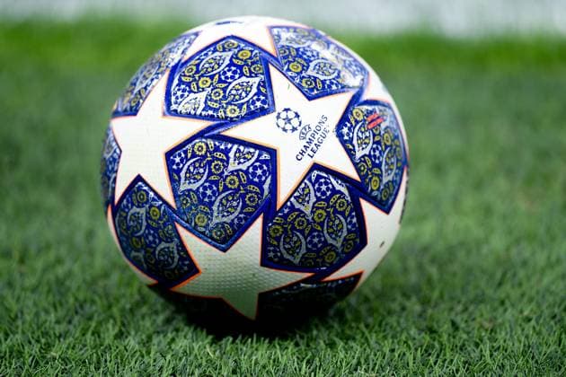 AC Milan v SSC Napoli - UEFA Champions League A detailed view of official Istanbul UEFA Champions League final Adidas match ballduring the UEFA Champions League quarter final first leg match between AC Milan and SSC Napoli at Giuseppe Meazza Stadium, on 12 April, 2023 in Milan, Italy. Milan Milan Italy  Copyright: xGiuseppexMaffiax originalFilename:maffia-acmilanv230412_npzGD.jpg