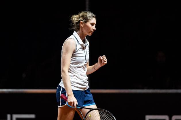 Cristina Bucsa (ESP) Porsche Tennis Grand Prix GP Stuttgart 2023, Billie Jean King Cup, Porsche-Arena, 15.04.2023 Porsche Tennis Grand Prix GP Stuttgart 2023 Porsche-Arena, 15.04.2023 Stuttgart Copyright: xEibner-Pressefoto RogerxBuerkex EP_EER