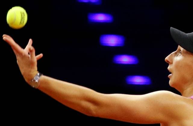 17.04.2023, Deutschland, Stuttgart, Porsche Tennis Grand Prix 2023, Tamara Korpatsch (GER)