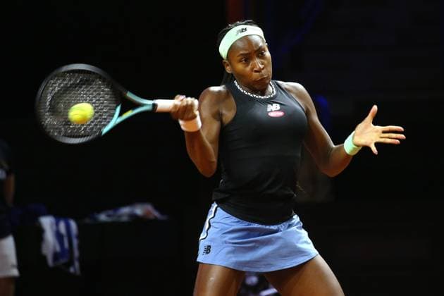 19.04.2023, Deutschland, Stuttgart, Porsche Tennis Grand Prix 2023, Coco Gauff (USA)