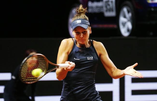 19.04.2023, Deutschland, Stuttgart, Porsche Tennis Grand Prix 2023, Veronika Kudermetova