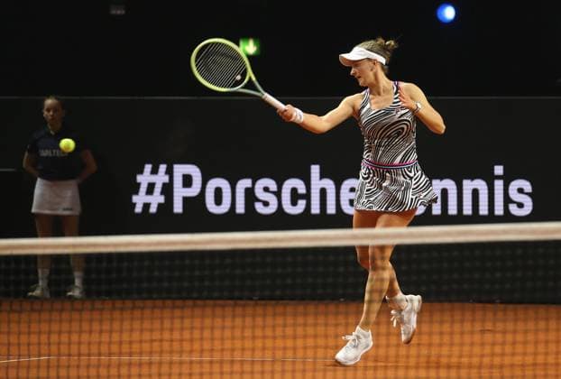 19.04.2023, Deutschland, Stuttgart, Porsche Tennis Grand Prix 2023, Barbora Krejcikova