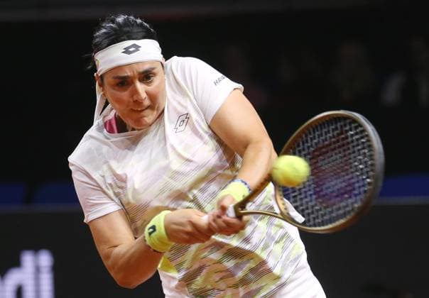 19.04.2023, Deutschland, Stuttgart, Porsche Tennis Grand Prix 2023, Ons Jabeur (TUN)