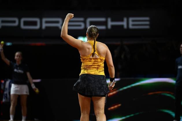 Tennis, WTA-Turnier in Stuttgart Porsche Tennis Grand Prix Jule Niemeier, GER