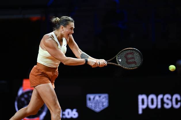 Tennis, WTA-Turnier in Stuttgart Porsche Tennis Grand Prix Aryna Sabalenka, BLR