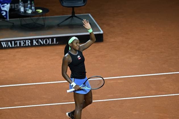 Tennis, WTA-Turnier in Stuttgart Porsche Tennis Grand Prix Coco Gauff, USA