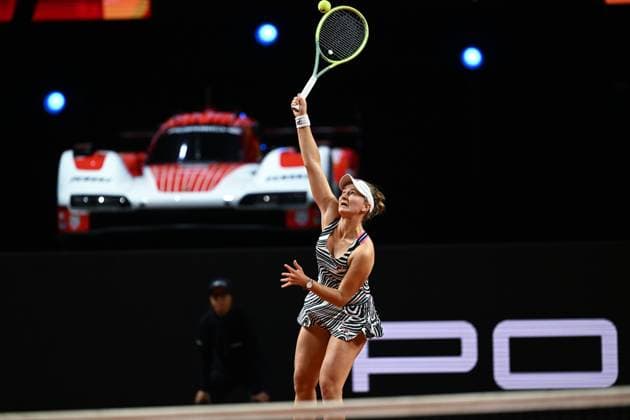 Tennis, WTA-Turnier in Stuttgart Porsche Tennis Grand Prix Barbora Krejcikova, CZE