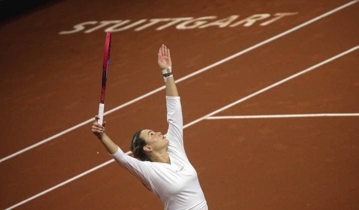Stuttgart , Porsche Tennis Grand Prix , Donna Vekic ( CRO )