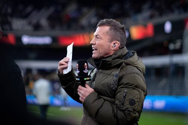 Lothar Matthaeus (Ex Nationalspieler, RTL TV Experte), BEL, Royal Union Saint Gilloise vs. Bayer 04 Leverkusen, Fussball UEFA Europa League, Viertelfinale Rueckspiel, Spielzeit 2022 2023, 20.04.2023 BEL, Royal Union Saint Gilloise vs. Bayer 04 Leverkusen, Fussball UEFA Europa League, Viertelfinale Rueckspiel, Spielzeit 2022 2023, 20.04.2023 Anderlecht Copyright: xEibner-Pressefoto Memmlerx EP_MMR