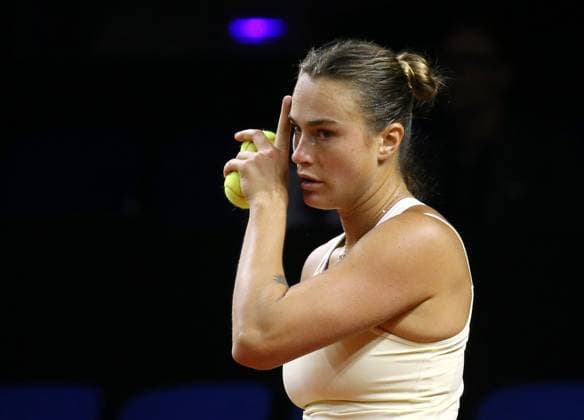 21.04.2023, Deutschland, Stuttgart, Porsche Tennis Grand Prix 2023, Aryna Sabalenka