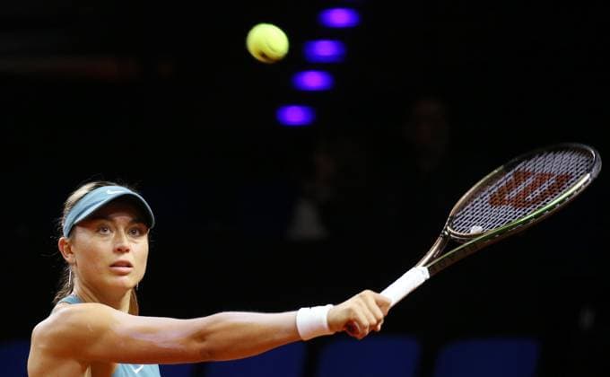 21.04.2023, Deutschland, Stuttgart, Porsche Tennis Grand Prix 2023, Paula Badosa (ESP)