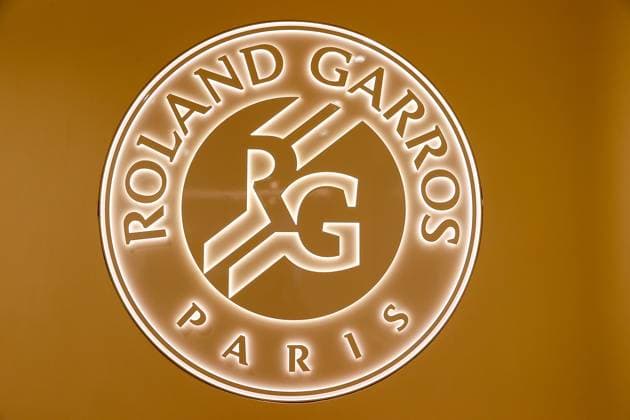 Paris 21.04.2022, Tennis, Pressekonferenz French Open 2023 Roland-Garros , FRA, Paris, Roland Garros Bild: v. li. Symbolfoto, Symbolbild: Logo, Roland Garros 2023 Copyright: HMBxMedia AntonioxBorga