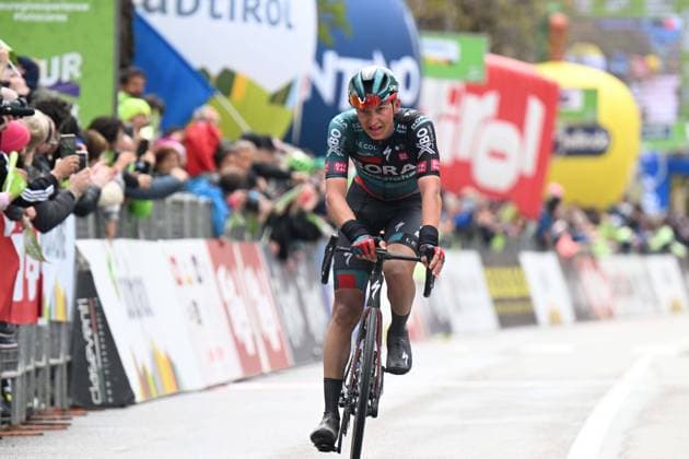 21-04-2023 Tour Of The Alps; Tappa 05 Cavalese - Brunico; 2023, Bora - Hansgrohe; Lipowitz, Florian; Brunico; 