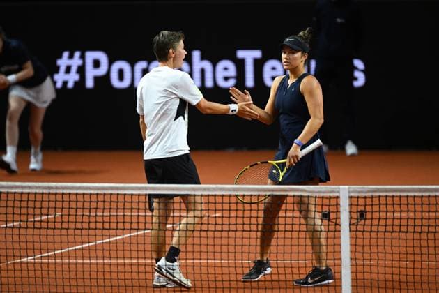 Tennis, WTA-Turnier in Stuttgart, Desiree Krawczyk und Demi Schwurs holen Doppel-Titel Porsche Tennis Grand Prix Desiree Krawczyk, USA, Demi Schwurs, NED