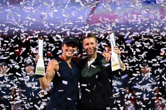 Tennis, WTA-Turnier in Stuttgart, Desiree Krawczyk und Demi Schwurs holen Doppel-Titel Porsche Tennis Grand Prix Desiree Krawczyk, USA, Demi Schwurs, NED
