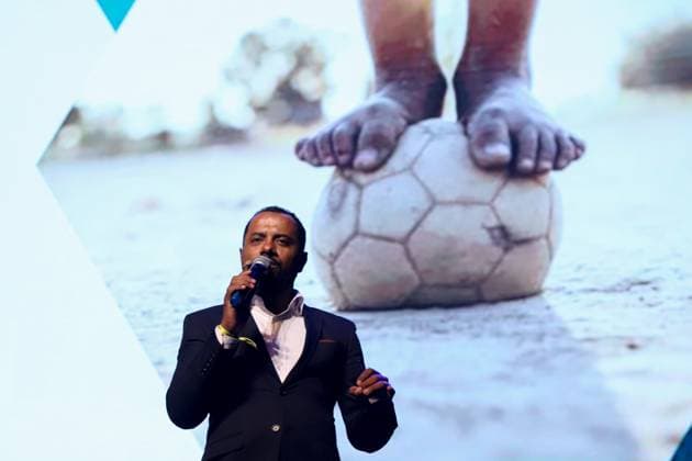 Sport Themen der Woche KW17 Sport Bilder des Tages FIFA Sports Summit Sao Paulo 2023 (FUTRAIZ) on The Essence of Brazilian Soccer. (SPO) FIFA Sports Summit Sao Paulo 2023 (FUTRAIZ) on The Essence of Brazilian Soccer. April 25, 2023, Sao Paulo, Brazil: Euler Victor - LATAM Soccer Head, Dreamstock, participating in the FIFA Sports Summit Sao Paulo 2023, which is one of the biggest events in sports industry in Latin America at Pacaembu Pavilhao, on April 25th and 27th. Credit: Leco Viana Thenews2  Copyright: xLecoxVianax