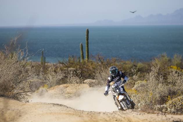 96 ARGUBRIGHT Jacob (usa), Duust Diverse Racing, KTM 450 Rally, FIM W2RC, action during the Stage 2 of the Sonora Rally 2023, 3rd round of the 2023 World Rally-Raid Championship, between Hermosillo and Penasco on April 25th, 2023 in Penasco, Mexico - AUTO - W2RC - SONORA RALLY 2023 DPPI Panoramic  05323003__DE_6986