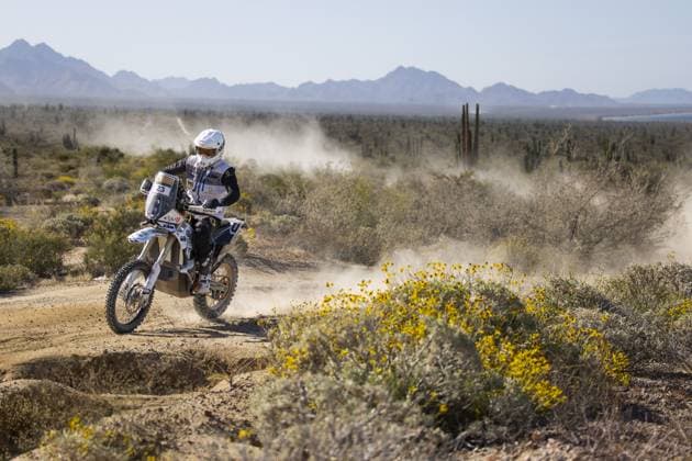 23 DABROWSKI Konrad (pol), Duust Diverse Racing, KTM 450 Rally, FIM W2RC, action during the Stage 2 of the Sonora Rally 2023, 3rd round of the 2023 World Rally-Raid Championship, between Hermosillo and Penasco on April 25th, 2023 in Penasco, Mexico - AUTO - W2RC - SONORA RALLY 2023 DPPI Panoramic  05323003__DE_7039