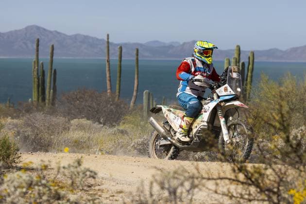 31 VLECK Petyr (usa), KTM, action during the Stage 2 of the Sonora Rally 2023, 3rd round of the 2023 World Rally-Raid Championship, between Hermosillo and Penasco on April 25th, 2023 in Penasco, Mexico - AUTO - W2RC - SONORA RALLY 2023 DPPI Panoramic  05323003__DE_7128