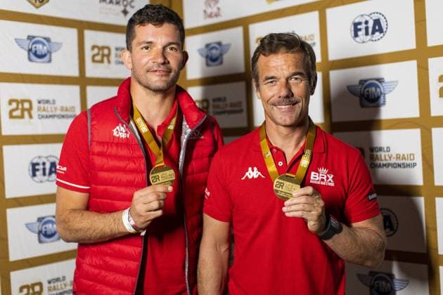 200 LOEB Sebastien (fra), LURQUIN Fabian (bel), Bahrain Raid Xtreme, Prodrive Hunter, FIA W2RC, portrait during the Stage 2 of the Sonora Rally 2023, 3rd round of the 2023 World Rally-Raid Championship, between Hermosillo and Penasco on April 25th, 2023 in Penasco, Mexico - AUTO - W2RC - SONORA RALLY 2023 DPPI Panoramic  05323003__DE_7651