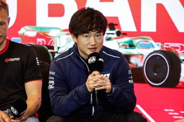 22 Yuki Tsunoda (JPN, Scuderia AlphaTauri), F1 Grand Prix of Azerbaijan at Baku City Circuit on April 27, 2023 in Baku, Azerbaijan. (Photo by HOCH ZWEI) Baku Azerbaijan