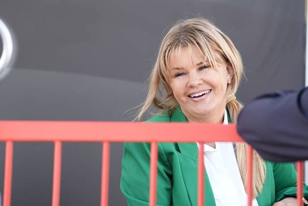 FORMULA 1 AZERBAIJAN GRAND PRIX 2023 27.04.2023, Baku City Circuit , Baku, FORMULA 1 AZERBAIJAN GRAND PRIX 2023 ,im Bild Corinna Schumacher, Mutter von Mercedes Testfahrer Mick Schumacher (DEU)