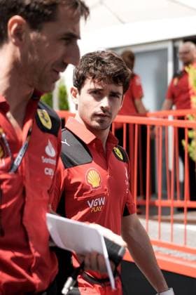 27.04.2023, Baku City Circuit , Baku, FORMULA 1 AZERBAIJAN GRAND PRIX 2023 ,im Bild Charles Leclerc (MCO), Scuderia Ferrari Baku Baku City Circuit AZERBAIJAN