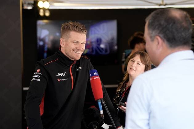 27.04.2023, Baku City Circuit , Baku, FORMULA 1 AZERBAIJAN GRAND PRIX 2023 ,im Bild Nico Hülkenberg (DEU), Moneygram Haas F1 Team Baku Baku City Circuit AZERBAIJAN