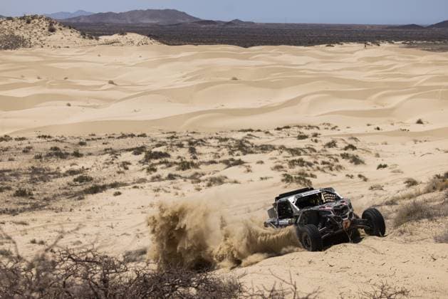 308 EKSTROM Mattias (swe), BERGKVIST Emil (swe), South Racing Can-Am, Can-Am Maverick, FIA W2RC, action during the Stage 4 of the Sonora Rally 2023, 3rd round of the 2023 World Rally-Raid Championship, around Penasco on April 27th, 2023 in Penasco, Mexico - AUTO - W2RC - SONORA RALLY 2023 DPPI Panoramic  05323003__DE_6689