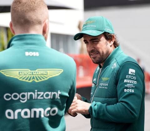 28.04.2023, Baku City Circuit , Baku, FORMULA 1 AZERBAIJAN GRAND PRIX 2023 ,im Bild Fernando Alonso (ESP), Aston Martin Aramco Cognizant Formula One Team Baku Baku City Circuit AZERBAIJAN