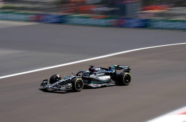 FORMULA 1 AZERBAIJAN GRAND PRIX 2023 28.04.2023, Baku City Circuit , Baku, FORMULA 1 AZERBAIJAN GRAND PRIX 2023 ,im Bild George Russell (GBR), Mercedes-AMG Petronas Formula One Team