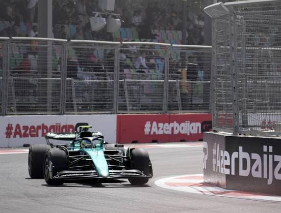 28.04.2023, Baku City Circuit , Baku, FORMULA 1 AZERBAIJAN GRAND PRIX 2023 ,im Bild Fernando Alonso (ESP), Aston Martin Aramco Cognizant Formula One Team Baku Baku City Circuit AZERBAIJAN