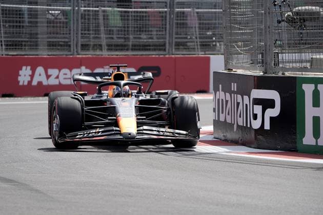 28.04.2023, Baku City Circuit , Baku, FORMULA 1 AZERBAIJAN GRAND PRIX 2023 ,im Bild Max Verstappen (NLD), Oracle Red Bull Racing Baku Baku City Circuit AZERBAIJAN