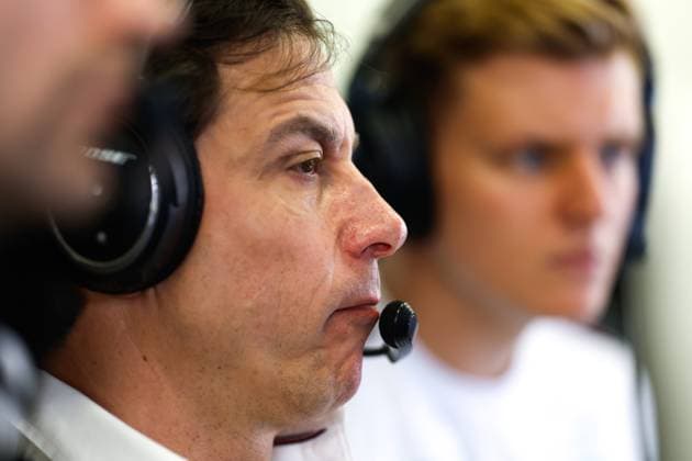 Toto Wolff (AUT, Mercedes-AMG Petronas F1 Team), F1 Grand Prix of Azerbaijan at Baku City Circuit on April 28, 2023 in Baku, Azerbaijan. (Photo by HOCH ZWEI) Baku Azerbaijan