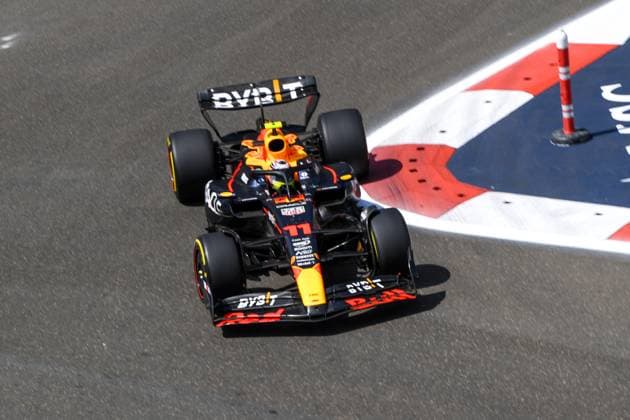 Formel 1 GP Bahrain. Sonntag 05.03.2023 Sergio Perez (MEX) Red Bull Racing; Formel 1 GP Baku Azerbaijan. Freitag 28.04.2023 Copyright: xBEAUTIFULxSPORTS Erlhofx