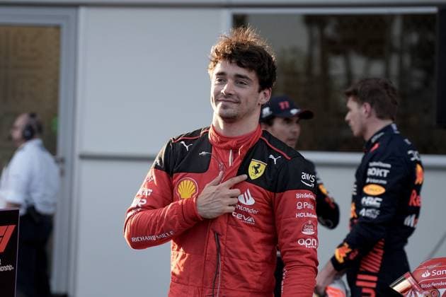 FORMULA 1 AZERBAIJAN GRAND PRIX 2023 28.04.2023, Baku City Circuit , Baku, FORMULA 1 AZERBAIJAN GRAND PRIX 2023 ,im Bild Poleposition für Charles Leclerc (MCO), Scuderia Ferrari