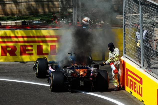10 Pierre Gasly (FRA, BWT Alpine F1 Team), F1 Grand Prix of Azerbaijan at Baku City Circuit on April 28, 2023 in Baku, Azerbaijan. (Photo by HOCH ZWEI) Baku Azerbaijan