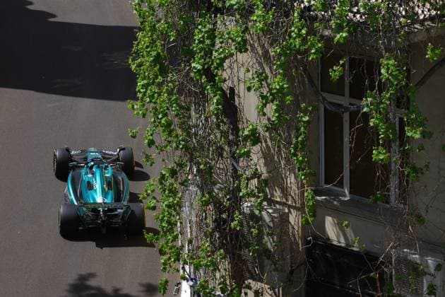 18 Lance Stroll (CAN, Aston Martin Aramco Cognizant F1 Team), F1 Grand Prix of Azerbaijan at Baku City Circuit on April 28, 2023 in Baku, Azerbaijan. (Photo by HOCH ZWEI) Baku Azerbaijan