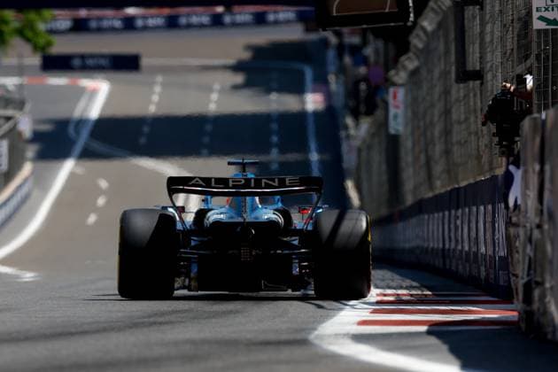 31 Esteban Ocon (FRA, BWT Alpine F1 Team), F1 Grand Prix of Azerbaijan at Baku City Circuit on April 29, 2023 in Baku, Azerbaijan. (Photo by HOCH ZWEI) Baku Azerbaijan