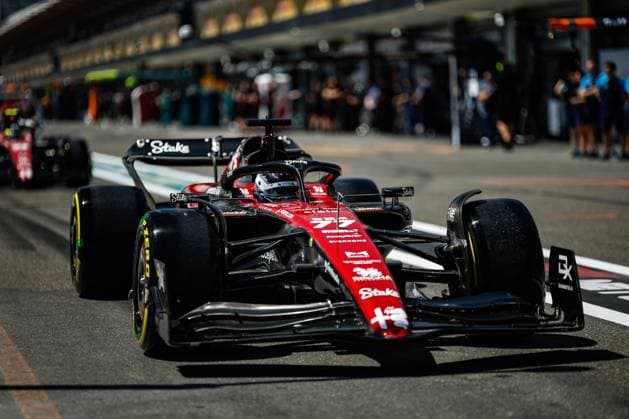 77 Valtteri Bottas (FIN, Alfa Romeo F1 Team Stake), F1 Grand Prix of Azerbaijan at Baku City Circuit on April 29, 2023 in Baku, Azerbaijan. (Photo by HOCH ZWEI) Baku Azerbaijan