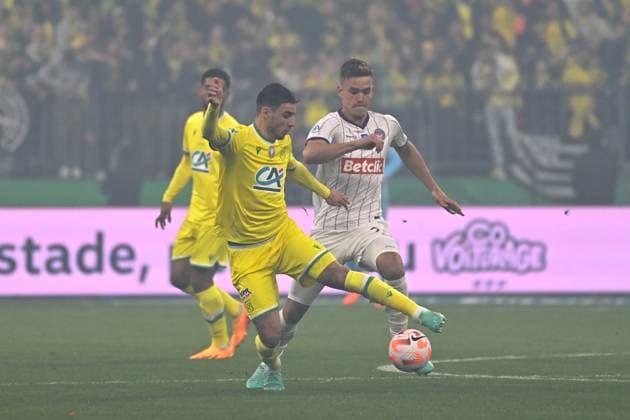 Fabien Centonze ( 28 - Nantes ) - Thijs Dallinga ( 27 - Toulouse ) - FOOTBALL : Nantes vs Toulouse - Finale Coupe de France - 29 04 2023 FedericoPestellini Panoramic 