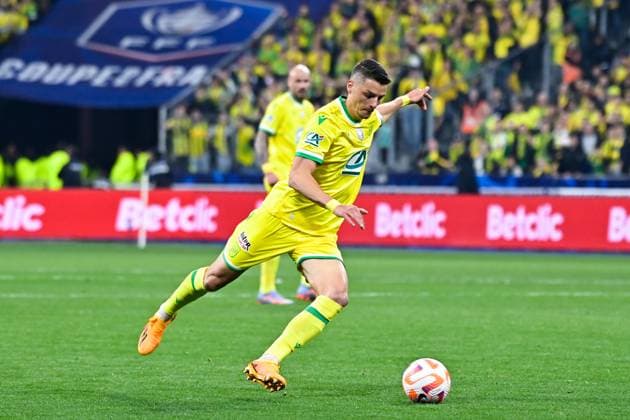 Girotto Andrei ( 3 - Nantes ) - FOOTBALL : Nantes vs Toulouse - Finale Coupe de France - 29 04 2023 FedericoPestellini Panoramic 