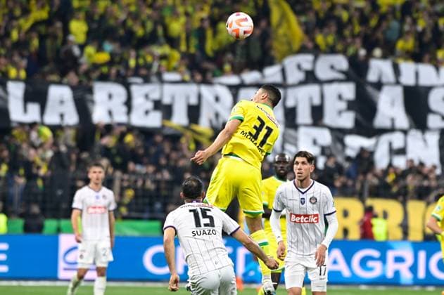 Mostafa Mohamed ( 31 - Nantes ) - FOOTBALL : Nantes vs Toulouse - Finale Coupe de France - 29 04 2023 FedericoPestellini Panoramic 